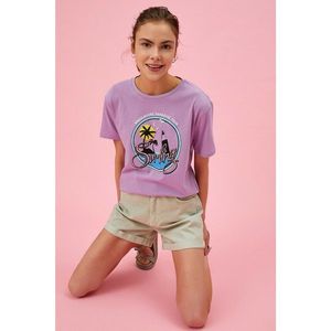 Koton Women Lilac T-Shirt vyobraziť