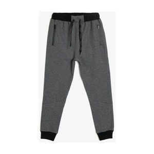 Koton Gray Kids Zipper Detailed Trousers vyobraziť