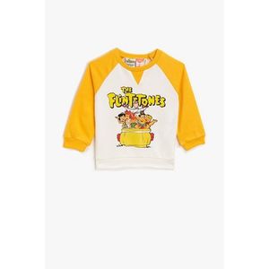 Koton Baby Boy The Flintstones Licensed Printed Orange Sweatshirt 1kmb18754tk vyobraziť