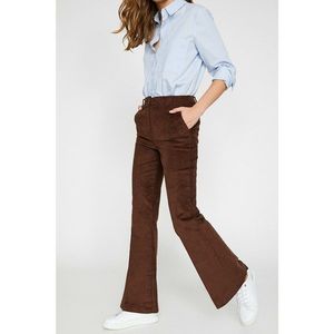 Koton Women's Brown Trousers vyobraziť
