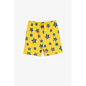 Koton Yellow Patterned Baby Boy Shorts & Bermuda vyobraziť