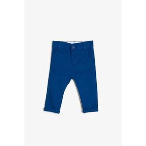 Koton Boys Navy Blue Button Detailed Trousers vyobraziť