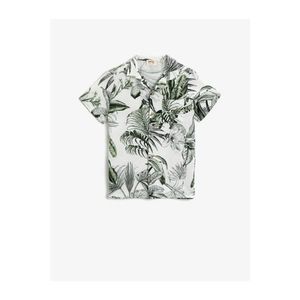 Koton Boy's Printed Shirt Short Sleeve vyobraziť
