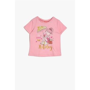 Koton Pink Baby Girl T-shirt vyobraziť