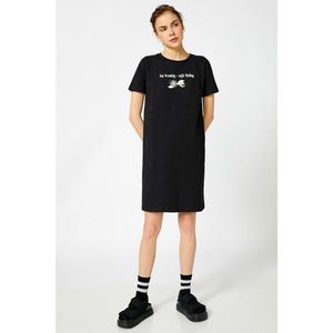 Koton Women's Black Dress vyobraziť