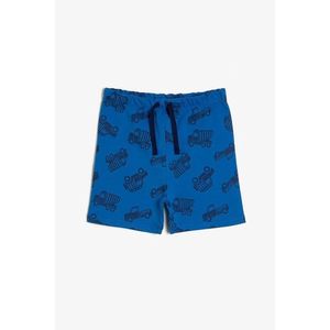 Koton Blue Patterned Baby Boy Shorts & Bermuda vyobraziť