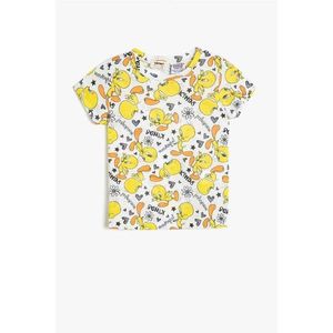 Koton Girl Child Yellow Looney Tunes Licensed Printed T-Shirt vyobraziť