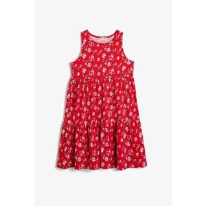 Koton Red Patterned Girl Dress vyobraziť