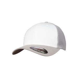 Urban Classics Flexfit Mesh Colored Front silver/white/silver - S/M vyobraziť