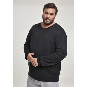 Urban Classics Longsleeve Sweater black - 5XL vyobraziť