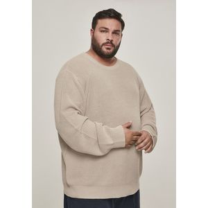 Urban Classics Cardigan Stitch Sweater darksand - L vyobraziť