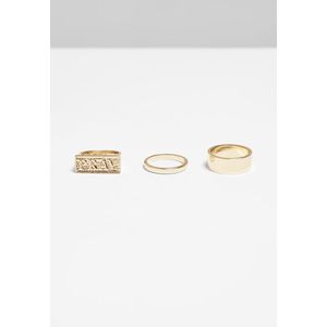 Prstene - Gold look vyobraziť