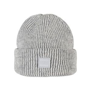 Urban Classics Knitted Wool Beanie heathergrey - One Size vyobraziť