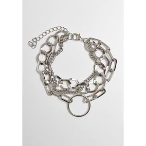 Urban Classics Ring Layering Bracelet silver - L/XL vyobraziť