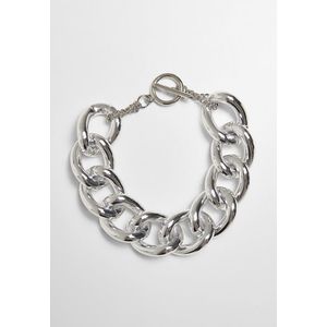 Urban Classics Flashy Chain Bracelet silver - L/XL vyobraziť