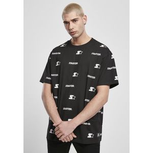 Starter Logo AOP Tee black - XS vyobraziť