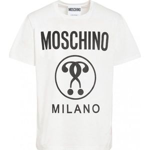 Love Moschino pánske tričko Farba: Biela, Veľkosť: XS vyobraziť