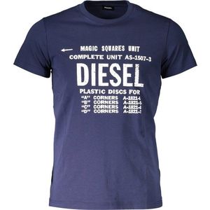 Diesel pánske tričko Farba: Modrá, Veľkosť: M vyobraziť
