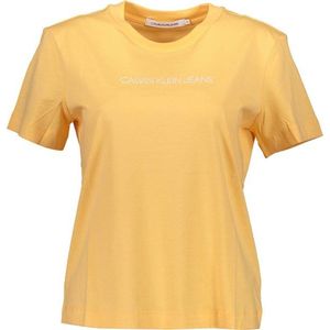 Calvin Klein dámske tričko Farba: oranžová, Veľkosť: S vyobraziť