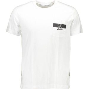Calvin Klein pánske tričko Farba: Biela, Veľkosť: L vyobraziť