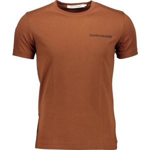 Calvin Klein pánske tričko Farba: hnedá, Veľkosť: 2XL vyobraziť