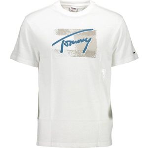 Tommy Hilfiger pánske tričko Farba: Biela, Veľkosť: S vyobraziť