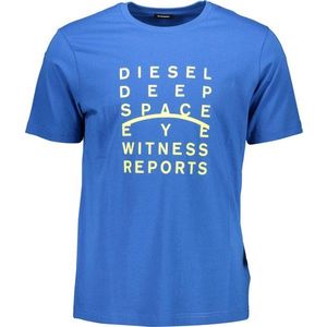 Diesel pánske tričko Farba: Modrá, Veľkosť: XL vyobraziť