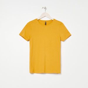 Sinsay - Basic tričko - Žltá vyobraziť