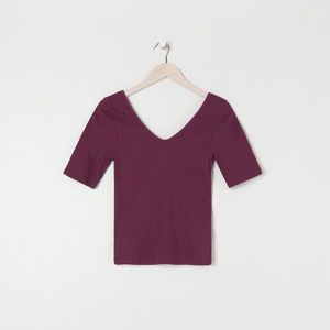 Sinsay - Dámske tričko - Purpurová vyobraziť