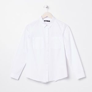 Sinsay - Košeľa s vreckami - Biela vyobraziť