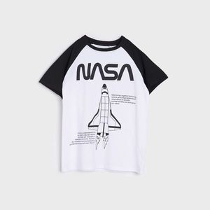 Sinsay - Tričko NASA - Biela vyobraziť