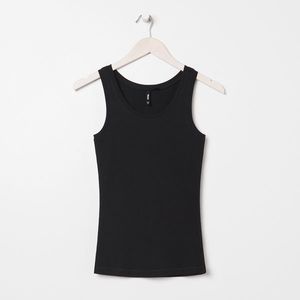 Sinsay - Basic bavlnený top - Čierna vyobraziť