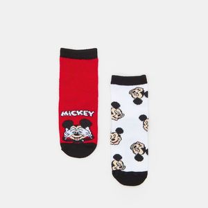 Sinsay - Súprava 2 párov ponožiek Mickey Mouse - Biela vyobraziť