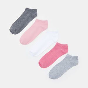 Sinsay - Súprava 5 párov ponožiek - Svetlošedá vyobraziť