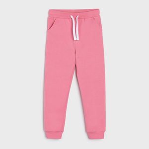 Sinsay - Teplákové nohavice - Ružová vyobraziť
