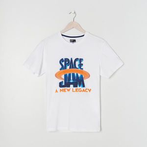 Sinsay - Tričko Space Jam - Biela vyobraziť