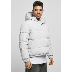 Urban Classics Hooded Cropped Pull Over Jacket lightasphalt - XL vyobraziť
