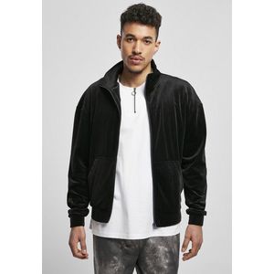 Urban Classics Velvet Jacket black - XL vyobraziť