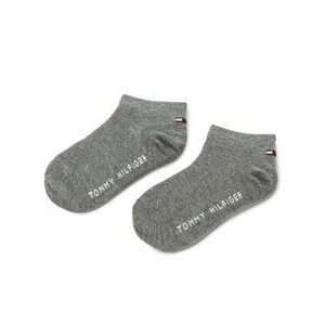 Tommy Hilfiger Súprava 2 párov detských členkových ponožiek 301390 Sivá vyobraziť