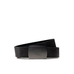 Calvin Klein Pánsky opasok Rounded Plaque Belt 35mm K50K507067 Čierna vyobraziť