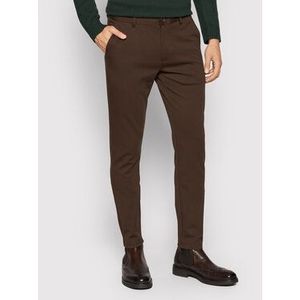 Only & Sons Chino nohavice Mark 22010209 Hnedá Tapered Fit vyobraziť