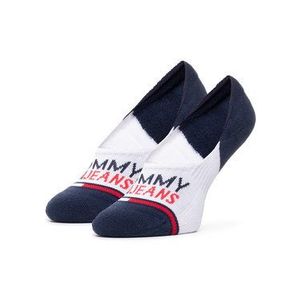 Tommy Jeans Súprava 2 párov krátkych ponožiek unisex 100000403 Biela vyobraziť