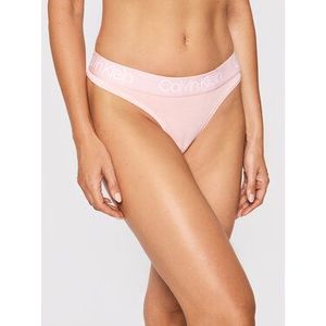 Calvin Klein Underwear Stringové nohavičky 000QD3751E Ružová vyobraziť