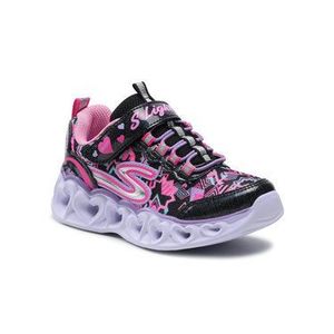 Skechers Sneakersy Heart Lights 20180L/BKMT Ružová vyobraziť