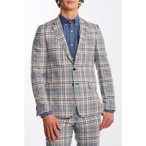 SAKO GANT D2. CHECK LINEN SUIT BLAZER vyobraziť