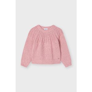 Detský sveter Mayoral ružová farba vyobraziť
