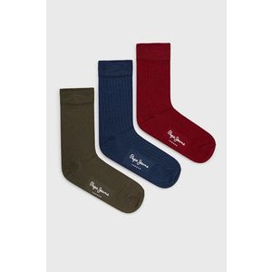 Ponožky Pepe Jeans Edward (3-pack) pánske vyobraziť