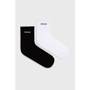 Ponožky Dickies (2-pack) čierna farba vyobraziť
