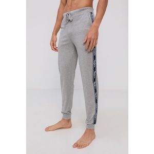 Pyžamové nohavice Pepe Jeans pánske, šedá farba, jednofarebné vyobraziť