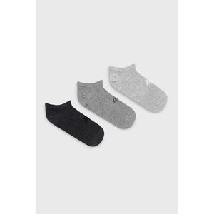 Ponožky 4F (3-pack) pánske, šedá farba vyobraziť